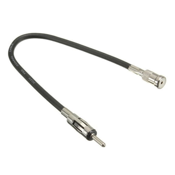ZPAQI Car Radio Stereo ISO to DIN Male Aerial Antenna Extension Cable Adapter