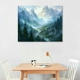 thumbnail image 2 of Autua Fantasy Painting Canvas Prints Wall Art for Living Room Bedroom Home Office Decor 20x16in, 2 of 6