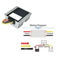 thumbnail image 3 of Waterproof DC 9-36V To DC 13.8V 5A Voltage Stabilizer Car Power Supply Regulator, 3 of 10