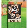 thumbnail image 2 of New Orleans Saints Double-Sided Justin Patten Garden Flag, 2 of 6