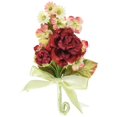 thumbnail image 1 of Prima 539580 Debutantes Miniature Fabric Flower Bouquet Rouge, 1 of 1