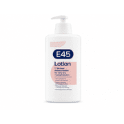 E45 Lotion 500ml, Dermatological Moisturizer for Dry Skin, Fragrance-Free Body Cream 2 Pack