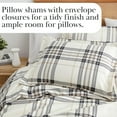 thumbnail image 6 of Southshore Fine Living, Inc. 2-Piece Twin Size Comforter Set, Down Alternative Comforter, Brushed Microfiber Fabric, Lightweight Coverlet Matching Room Décor, XL/Twin Bedding Sets, Tofu Cream Plaid, 6 of 9
