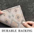 thumbnail image 6 of Beige Boho Ethnic Geometric Pattern Door Rugs,Washable Non Slip Door Mats Indoor,Decorative Door Mats,Entry Mat Indoor for Entrance,Bedroom,Kitchen,Bathroom,17"x30", 6 of 6