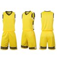 thumbnail image 3 of Traje de baloncesto para hombre, jersey con estampado DIY, competición, equipo de estudiantes, entrenamiento, chaleco deportivo, traje de entrenamiento, 3 of 4