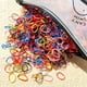 thumbnail image 5 of 500 unidades de bandas elásticas para el cabello desechables de colores para niñas, diademas para niñas, bandas para el cabello para niñas, accesorios para el cabello para niñas, 5 of 5