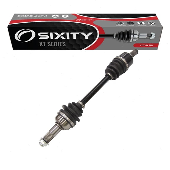 Sixity XT Rear Right Axle compatible with Yamaha YFM450 Kodiak 450 EPS SE YFM550 Grizzly FI 4x4 Auto YFM700 YFM700K 2007-2019