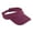 Maroon, variant on Men's Hook And Loop Closure Adjustable Visor, Style 6227A