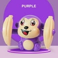 thumbnail image 5 of Viflosae Toys for Ages 5-7 Gift for Boys Santa Claus Toys Cute Flipping Dancing Toy Rolling Monkey Sound Control Music LED Interactive Kids Toys Age-Appropriate, 5 of 8