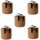 thumbnail image 1 of Heavy Duty Fabric Pots,Vegetable/Flower/Plant Grow Bags,Thickened Non-Woven Fabric Pots with Handles (5 Gallons), 1 of 5