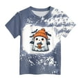 thumbnail image 4 of HCNTES Toddler Boys Girls Halloween Shirt Skeleton Ghost T-Shirts Boo Tees Spooky Tops Short Sleeve(R10-Blue,2-3 Years), 4 of 4