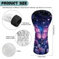 thumbnail image 6 of Yuyamidu Purple Butterfly Golf Club Head Cover with Soft Lining Flowers Driver Fairway Wood Hybrid Headcover PU Leather Golf Club Cover Gift for Golfers, 6 of 8