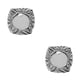 thumbnail image 1 of Kearding Funda para silla Funda protectora Asiento elástico Conjunto de protección para computadora Espesar Sólido Oficina Hogar Boda Sillón Gris plateado/Alfombrilla de asiento 2Conjunto, 1 of 6