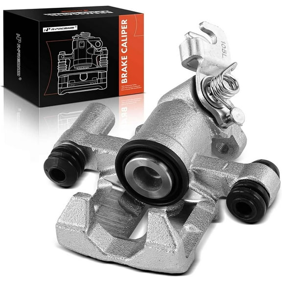 A-Premium Disc Brake Caliper Assembly Without Bracket Compatible with Select Mazda Models - Miata 1990-1993 1.6L 1994-2004, Miata Base/LS 2005 1.8L - Rear Left Driver Side