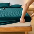 thumbnail image 5 of Waterproof Queen Mattress Protector, 18" Deep Pocket Mattress Topper - Lab Tested Leakproof, Breathable & Noiseless, Machine Washable,Fitted Queen Sheets Only(60"*80",Dark Green), 5 of 5
