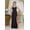 NAVY, variant on Women's May Queen Mq2020 Sequin Spaghetti Strap Corset High Slit Evening Elegant Gown Navy Blue Size 16