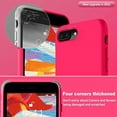 thumbnail image 6 of Entronix Silicone Soft Case Designed for iPhone 7/8 Plus Shockproof Durable Slim Fit, Hot Pink, 6 of 7