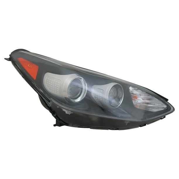 TYC Right Side Halogen Headlight For Kia Sportage FWD w/ LED DRL 2017