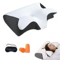 Restora Pillow, Restora Cervical Pillow, Sleep Restora Pillows, 2-in-1 Orthopedic Memory Foam Cervical Pillow for Neck Pain Relief