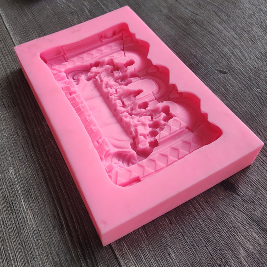 The Last Supper Photo Frame Listing Mold DIY Resin Epoxy Frame Mold for DIY Handmade Crafts Home Decorations