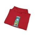 thumbnail image 3 of Mad Scientist Flame Boy World Industries 2000s Skateboard Vintage Hoodie Print - Cherry Red / 4XL, 3 of 5