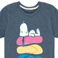 thumbnail image 3 of Peanuts - Summer Edition - Snoopy & Flip Flops - Toddler & Youth Short Sleeve Graphic T-Shirt, 3 of 5