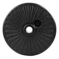 thumbnail image 2 of 50LBS Round Umbrella Base Water Filled with Steel Holder Heavy Duty Fillable Umbrella Base Stand for Outdoor Patio Lawn Garden (Black), 2 of 6