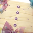thumbnail image 5 of Richie House Little Girls Purple Pastel Pearl Ruffled Special Occasion Dress 5/6, 5 of 7