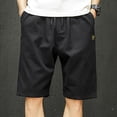 thumbnail image 2 of PMUYBHF Pantalon de Survêtement à Bas Ouvert pour Hommes Shorts Décontractés Shorts Droits Amples Shorts Confortables Respirants Shorts Rouges Pantalon de Travail pour Hommes Pantalons en Molleton pour Hommes, 2 of 5
