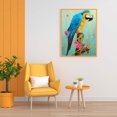 thumbnail image 4 of Cuadros Decorativos Kit de pintura al óleo de loro por números dibujo DIY para adultos regalo de decoración del hogar de pared JShteea Nuevos Originales, 4 of 9