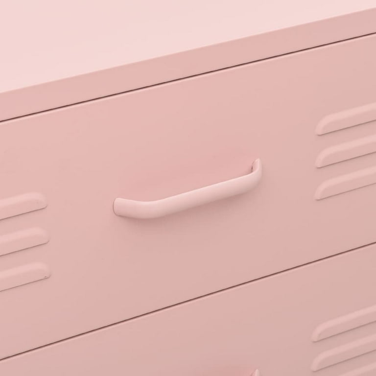 Vidaxl pink deals drawers