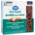 thumbnail image 1 of Great Value Almond, Dark Chocolate & Sea Salt Nut Bars, 1 of 4