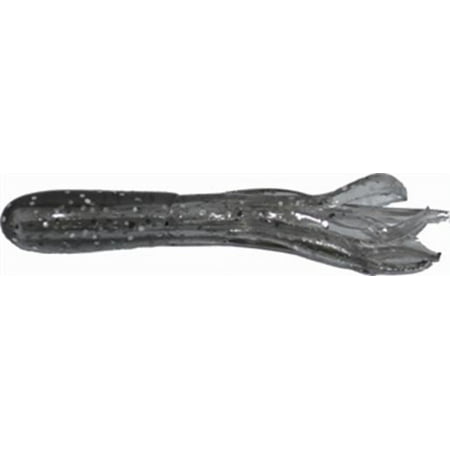 15CRTU-22 Big Bite Baits 1.5 Crappie Tube 10-Pack Smoke Sparkle