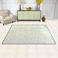 thumbnail image 3 of Colorful Floral Pattern Soft Polyester Area Rug 31''x20'', Non Slip, Memory Foam, Water Absorbent, 3 of 7