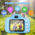 thumbnail image 2 of Cámara digital GPOSY para niños, 48,0 MP, 1080P HD, con tarjeta SD de 32 GB, azul, 2 of 7
