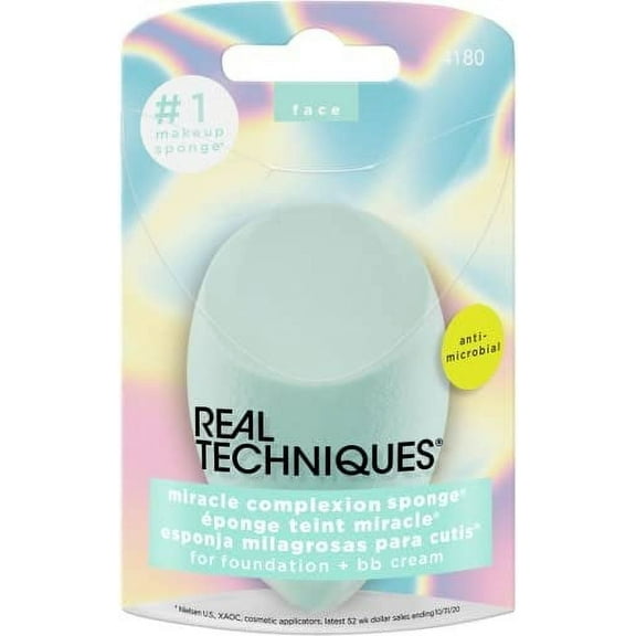 REAL TECHNIQUES Limited Edition Summer Haze Miracle Complexion Sponge - Green 1 pack