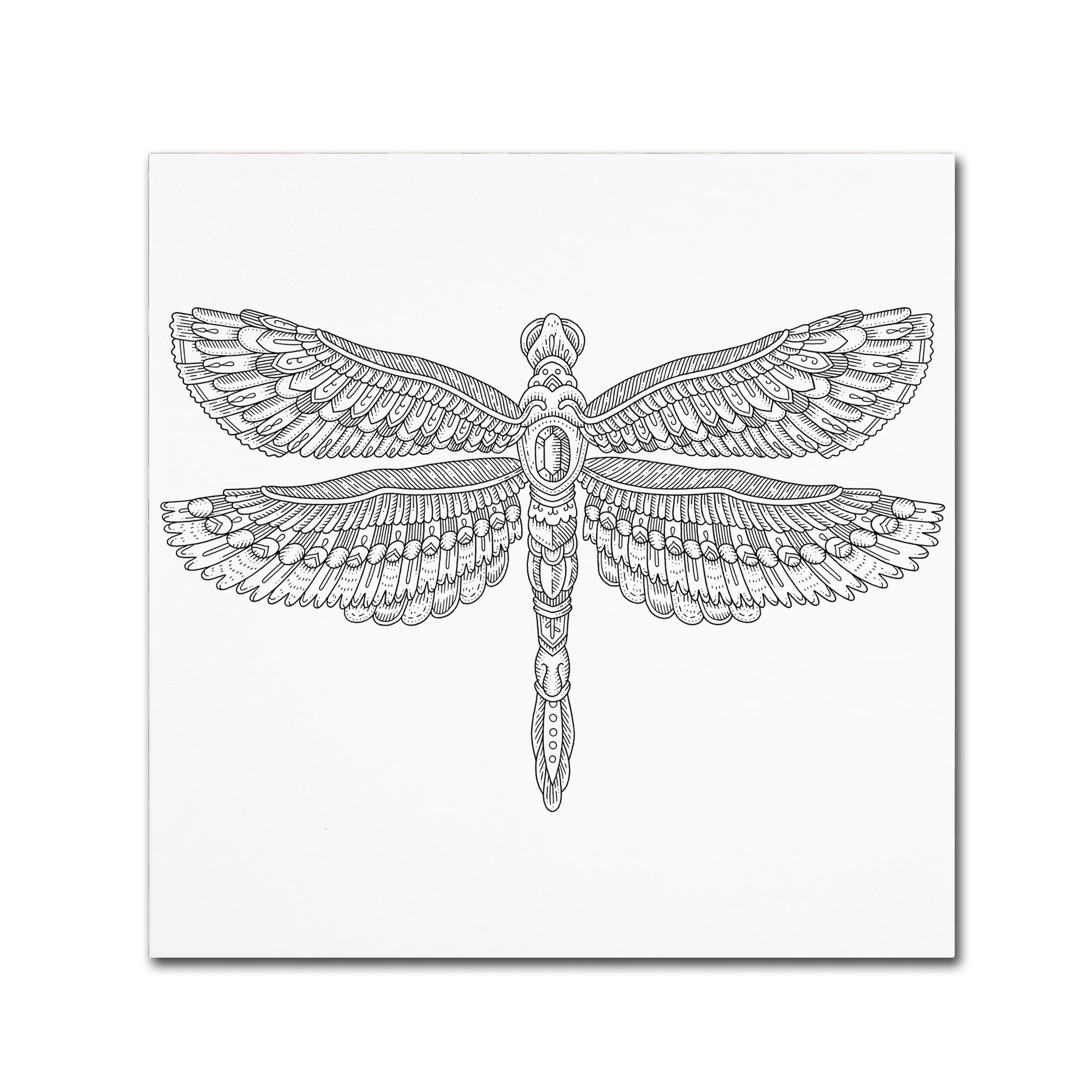 Trademark Fine Art "Spirit Animals 4" Canvas Art by Filippo Cardu