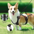 thumbnail image 4 of Pet Vest For Walking With Handle Adjustable Reflective Dog Cat Harness Countryside Landscape, 4 of 7