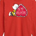 thumbnail image 3 of Peanuts - Be My Valentine  - Toddler And Youth Long Sleeve Graphic T-Shirt, 3 of 6