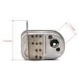 thumbnail image 3 of The ROP Shop Muffler for Tecumseh 143.011103, 143.029005, 143.039003, 143.806022, 143.806082, 3 of 7