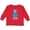 Red, variant on Inktastic Blue Robot Boys or Girls Long Sleeve Toddler T-Shirt