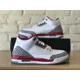 thumbnail image 1 of Ni-k-e Air Jordan 3 Retro Cardinal Red 398614-126 Shoes GS Size 7Y / Women 8.5 New, 1 of 6