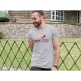 thumbnail image 4 of Old Glory Mens Beach Sun Cape Cod Massachusetts Short Sleeve Graphic T Shirt, 4 of 6