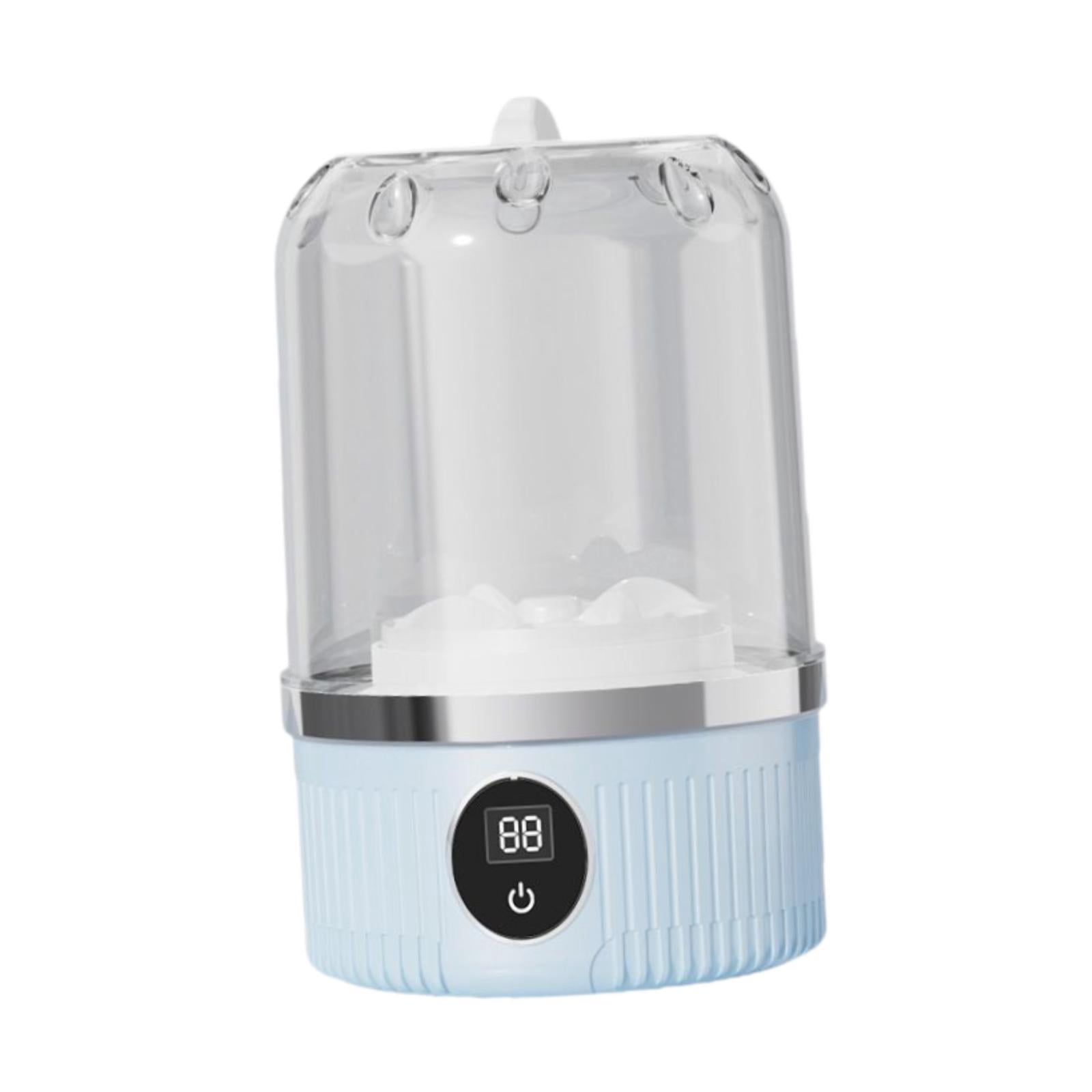 FashionCha Small Washing Machine Laundry Appliances Electric Lightweight Portable Underwear Blue