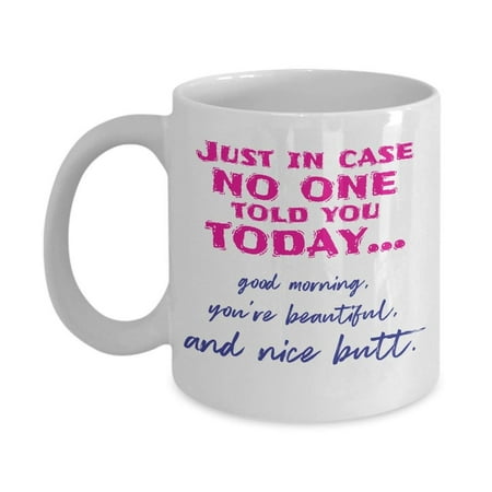 Beautiful Tea Mugs Good Morning. You're Beautiful. Coffee & Tea Gift Mug for Gorgeous Girls Who Love Sunshine ()