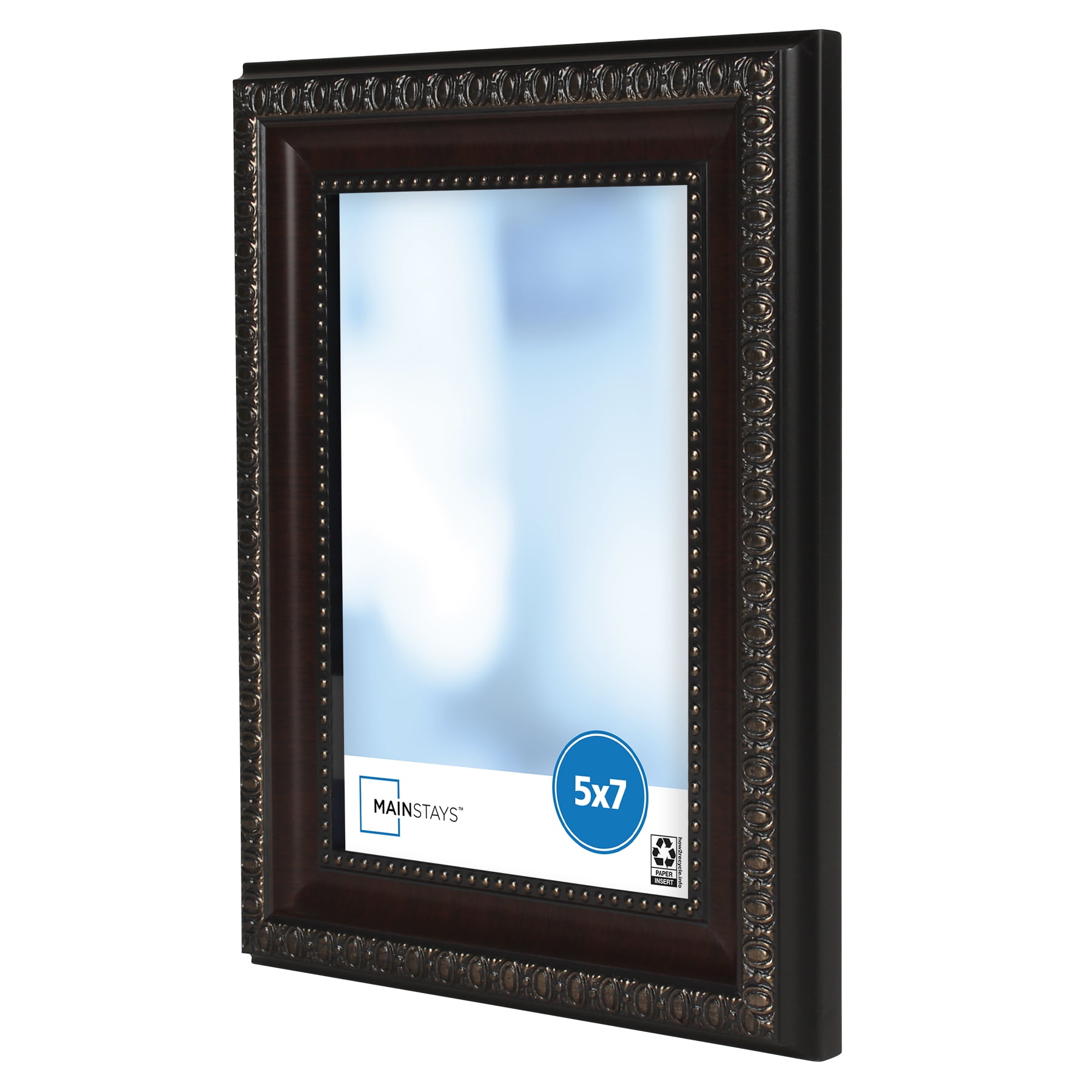 Mainstays – 5x7 Picture Frame – Mahogany Tabletop Photo Frame