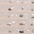 thumbnail image 3 of ZAXARRA Double Sided Hanging Storage Bag with 80 Transparent Pockets, 3 of 10