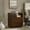 Side Cabinet - Walnut, variant on 63" Mid-Century Modern TV Stand for TVs up to 75", Thick Sturdy Farmhouse Entertainment Cabinet, Media Console for Living Room, Louver Design & Solid Wood Drawers & Outlet Holes, Walnut