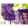 thumbnail image 3 of Elegant Purple Shimmering Accessory for a Touch of Luxe in Every Occasion | Versatile and Captivating Wrap|SOL24A301, 3 of 7