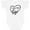 AA-White, variant on Inktastic I Love My Gigi in Black Chalk Heart Boys or Girls Baby Bodysuit